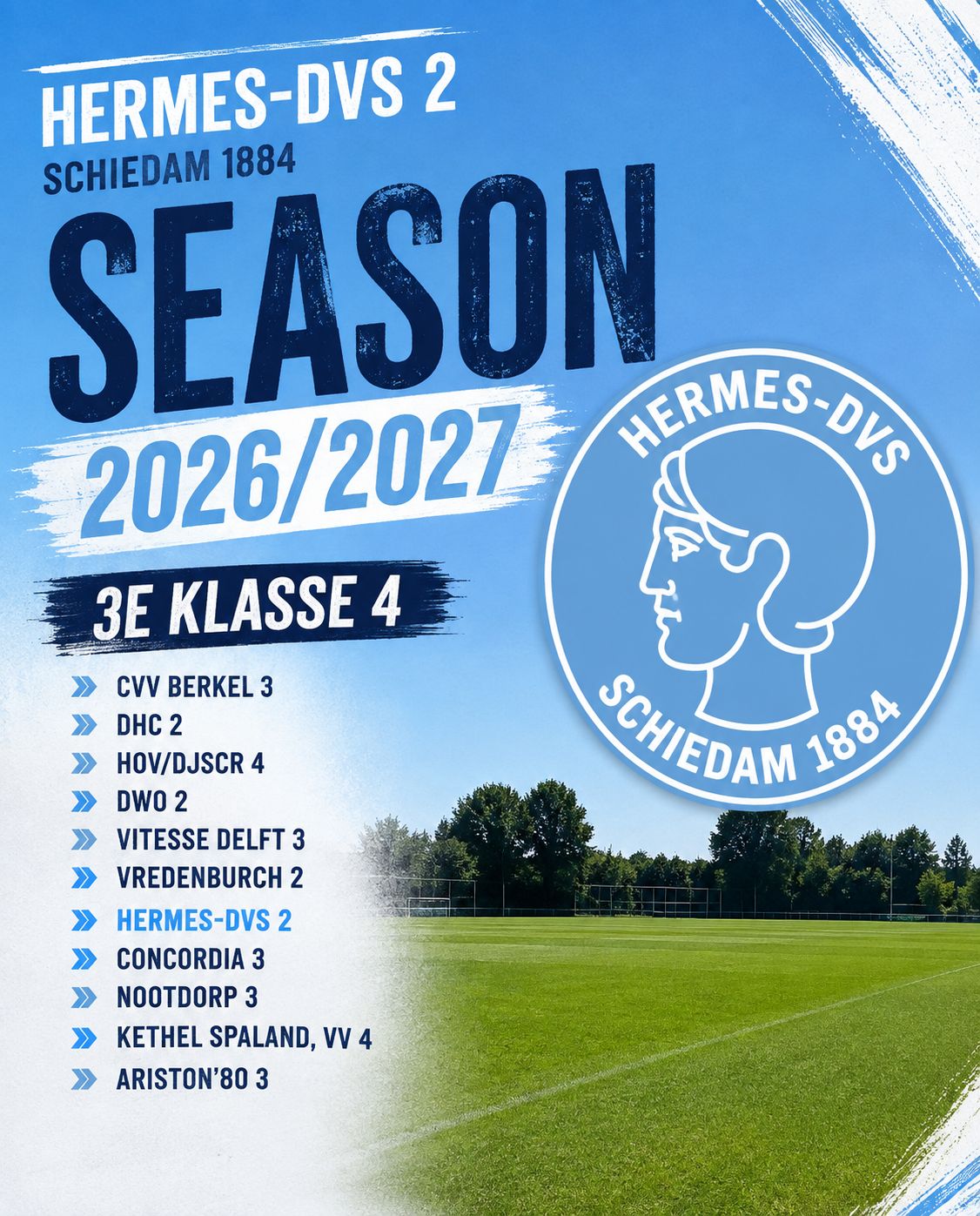 Competitie-indeling 2026 - 2e elftal